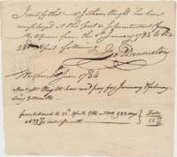 The Government, At The Conclusion Of The American Revolution, Pays The Superintendent Of Artificers At West Point