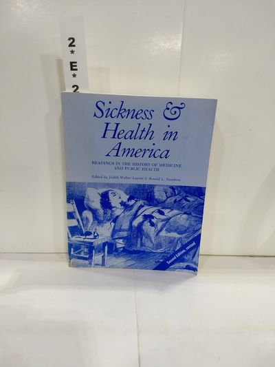 Image for Sickness and Health in America: Readings in the History of Medicine and Public Health