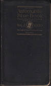 Official Automobile Blue Book 1920, Volume Two