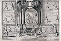 Plate from 'Academie de l'Espee' [Tab. XXV]