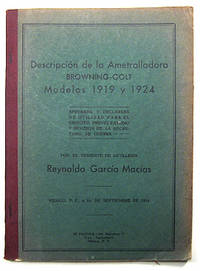DESCRIPCION DE LA AMETRALLADORA, BROWING-COLT, MODELOS 1919 Y 1924