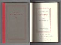 A COLLECTION OF REVIEWS. Signed