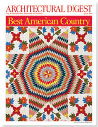 Architectural Digest 6/06 BEST AMERICAN COUNTRY ISSUE