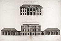 Elevation of the North Front of Kenwood, towards the Court... Elevation of the South Front of Kenwood, towards the Gardens