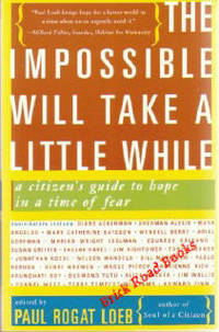 The Impossible Will Take A Little While :   A Citizen's Guide to  Hope in a Time of Fear