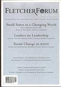 The Fletcher Forum of World Affairs (Fall 2000, Volume 24:2) The Fletcher Forum of World Affairs (Fall 2000, Volume 24:2)