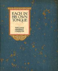 EACH IN HIS OWN TONGUE