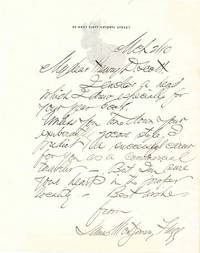 Flagg Sends A Sketch To A Hotchkiss Student For Their Yearbook