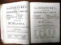 Six Overtures fitted to the Harpsicord or Spinnet [Subtitle]: viz. Justin Arminius Atalanta Alcina Ariodante Pastor fido... Being all proper Pieces for the improvement of the Hand on the Harpsicord or Spinnet.  Sixth [-Tenth] Collection