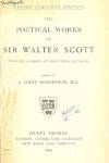 Poetical Works; With The Author's Introductions And Notes; Edited By J. Logie Robertson