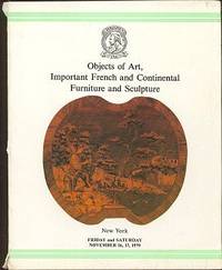 Objects of Art, Imporant French and Continental Furniture and Sculpture (November 1979)