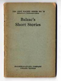 Balzac's Short Stories (Ten Cent Pocket Series No. 15; Little Blue Book  No. 15)