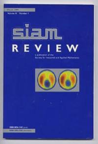 SIAM Review (Society for Industrial and Applied Mathematics): Volume 41, Number 1 (March 1999) SIAM Review (Society for Industrial and Applied Mathematics): Volume 41, Number 1 (March 1999)