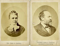 President James A. Garfield and Mrs. James A. Garfield, cabinet cards