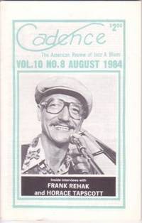 CADENCE": The American Review of Jazz & Blues, Vol. 10, No. 8, August 1984