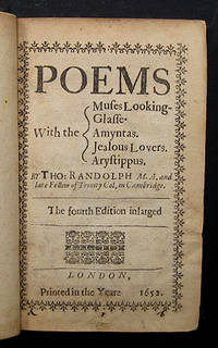 POEMS. WITH MUSES LOOKING GLASS, AMYNTASS, JEALOUS LOVERS, ARYSTIPPUS