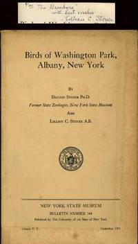 Birds of Washington Park, Albany, New York (Bulletin # 344)