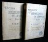 The Advancement Of Learning : 2 Volumes