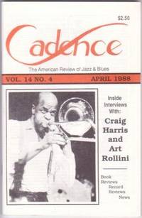 CADENCE": The American Review of Jazz & Blues, Vol. 14, No. 4, April 1988