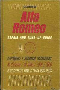 Glenn's Alfa Romeo: Repair and Tune-up Guide Glenn's Alfa Romeo: Repair and Tune-up Guide