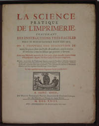 LA SCIENCE PRATIQUE DE L'IMPRIMERIE