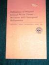 Definition of Selected Ground-Water Terms - Revisions and Conceptual Refinements