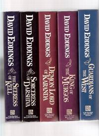 The MALLOREON: Guardians of the West ---with King of the Murgos ---with Demon Lord of Karanda ---with Sorceress of Darshiva ---with Seeress of Kell ---book 1, 2, 3, 4, 5 ---FIVE VOLUMES The MALLOREON: Guardians of the West ---with King of the Murgos ---with Demon Lord of Karanda ---with Sorceress of Darshiva ---with Seeress of Kell ---book 1, 2, 3, 4, 5 ---FIVE VOLUMES