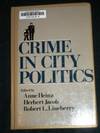 Crime in City Politics