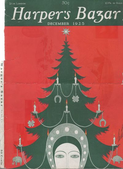 Image for Harper's Bazar (Harper's Bazaar) - December, 1925 - Cover Only