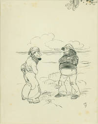 ORIGINAL PEN AND INK DRAWING FOR "MISADVENTURES AT MARGATE."