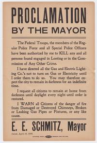 "Proclamation by the Mayor."
