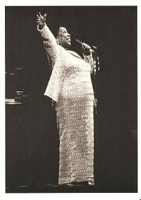 POSTCARD SHOWING HELEN HUMES PERFORMING AT THE MONTEREY JAZZ FESTIVAL IN 1980