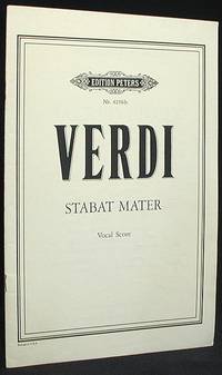 Four Sacred Pieces (Quattro Pezzi Sacri) Vocal Score: No. 2 Stabat Mater for Four-part Chorus and Orchestra Four Sacred Pieces (Quattro Pezzi Sacri) Vocal Score: No. 2 Stabat Mater for Four-part Chorus and Orchestra