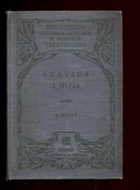 P. Papini Stati Silvae Krohni Copiis Usus Edidit Alfredus Klotz P. Papini Stati Silvae Krohni Copiis Usus Edidit Alfredus Klotz