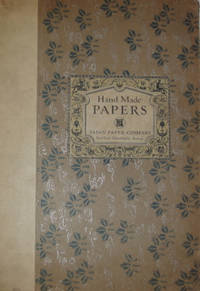 HAND MADE PAPERS (label on portfolio)