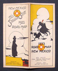 NEW MEXICO. THE SUNSHINE STATE. 1933 ROAD MAP