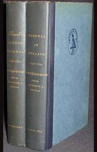 Boswell's London Journal 1762-1763 [and] Boswell in Holland 1763-1764