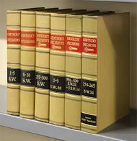 Kentucky Decisions (SW 3d) Vols. 6 to 265, in 29 bks (2000-2008)