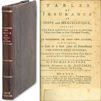 Tables of Insurance on Ships and Merchandize, Shewing What Sum
