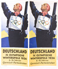 Amtlicher F¸hrer zur Feier der IV. Olympischen Winterspiele, Garmisch-Partenkirchen 1936 + Deutschland IV. Olympische Winterspiele 1936, 6.-16. Februar Garmisch-Partenkirchen