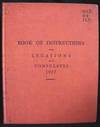 Book of Instrucions for Legations and Consulates 1937 (OLC; OF; ILC)