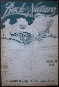 BACK TO NATURE MAGAZINE, AUGUST 1932, VOL. 17, NO. 2