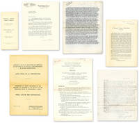 Papers and Other Documents, c 1920-c 1965. 1342 pamphlets, 83 letters