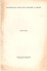 MATHEMATICS TEXTS AND TEACHERS: MATHEMATICS TEXTS AND TEACHERS: