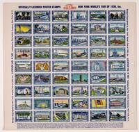 Sheet of Official Licensed Poster Stamps
