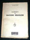 Elementi di Macchine Idrauliche