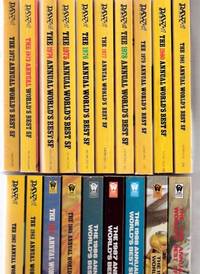 COMPLETE SET of The DAW Annual World's Best SF:  1972, 1973, 1974, 1975, 1976, 1977, 1978, 1979, 1980, 1981, 1982, 1983, 1984, 1985, 1986, 1987, 1988, 1989, 1990 ---19 Volumes  ( Book 1, 2, 3, 4, 5, 6, 7, 8, 9, 10, 11, 12, 13, 14, 15, 16, 17, 18, 19 )