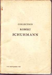 Objets d'Art & d'Ameublement, Faiences et Porcelaines Anciennes, Objets  Vari&eacute;s, Sculptures, Pendules, Bronzes, Si&egrave;ges, Meubles, Tapisserie  d'Aubusson, Instruments de Math&eacute;matiques Anciens, Composant la Collection  de M. Robert Schuhmann