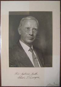 An Oversized Charles Duryea Signed Image