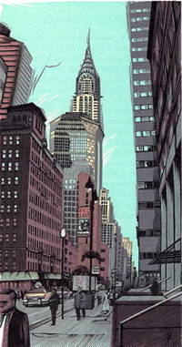 NEW YORK REVISITED. Illustrations by Gaylord Schanilec
